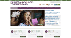 Desktop Screenshot of familiesandschoolstogether.com